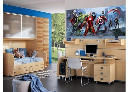 AG Design Fototapeten Avengers 202 x 90