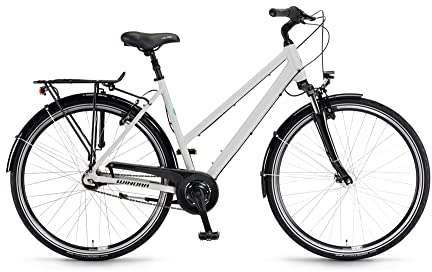 Winora Holiday N7 Damen Citybike Cityrad Fahrrad Offwhite 2022 (48)