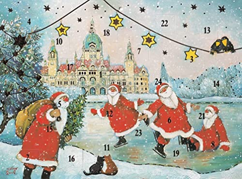 A4 Adventskalender Hannover-Neues Rathaus