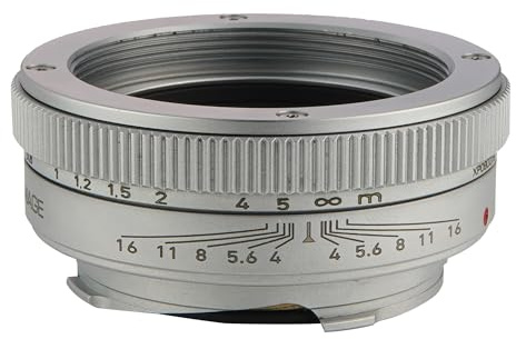 XPIMAGE Anello adattatore per attacco obiettivo con messa a fuoco tramite telemetro ed estensione macro compatibile con obiettivi con filettatura M42 per fotocamere Leica M