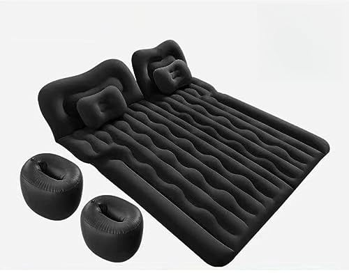 FLYUFO Auto Luftmatratze für Skoda Fabia,Kofferraum Matratze Luftmatratze Aufblasbare Matratze für Reisen Camping Outdoor,Black