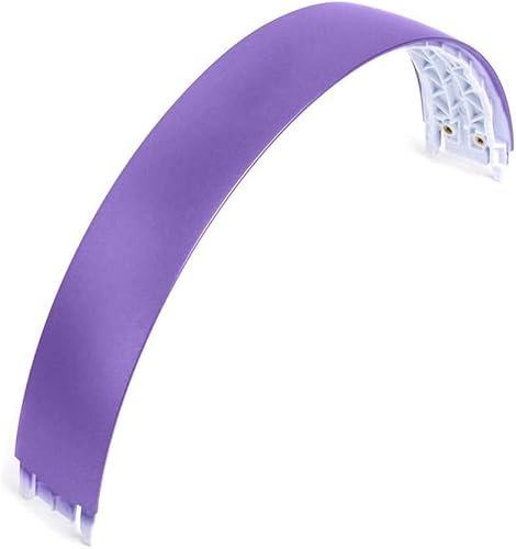 Diadema de repuesto para auriculares Solo 3, banda de arco superior, piezas de reparación compatibles con auriculares inalámbricos Beats Solo 3 Wireless Solo 2.0 con cable (color morado claro)