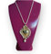 Collana a Corda con Ciondolo Cuore Sacro
