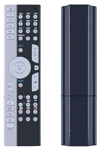 TCNOUMT Neu Ersatzfernbedienung für Medion LCD TV RC1210 40023399 40023398 40032267 MSN40032267 MD20076 MD30175 MD20258 MD30023 MD30134 MD30276 MD30281 MD30361 MD32532 MD33552 MSN40023398
