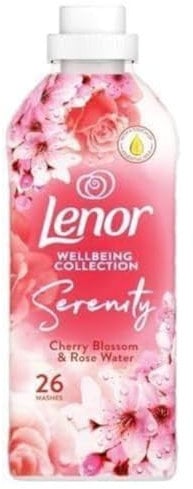 Lenor Fabric Conditioner Cherry Blossom & Rose Water 26 Washes 858ml