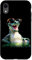 Hülle für iPhone XR Krokodil mit Sonnenbrille Alligator Reptilien Kroko Krokodil