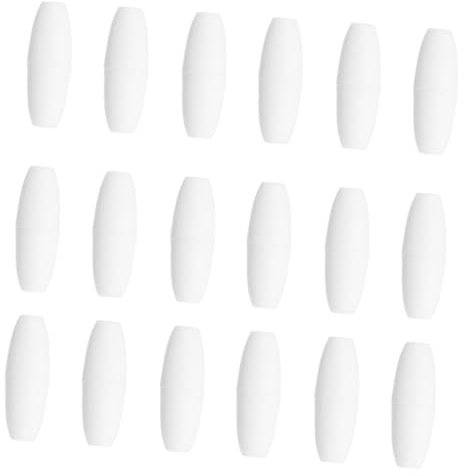 HAPINARY 60stücke Perlenverbinder Abreißverschlüsse Für Schlüsselbänder Und Armbänder Schwarze Kunststoffverbinder Für Halsketten Und Schmuckherstellung