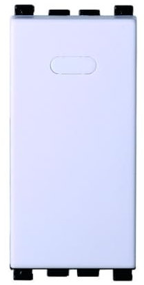 Interruttore 16A, Moduli bianchi, Compatibile Con Vimar Arke', frutti, interruttori, pulsanti, deviatori, dimmer, sensori, PIR, buzzer, Per Placche originali e compatibili