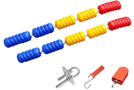 LYHXYLFT Kits De Cordes De Séparation De Sécurité for Piscines, De 1 À 18 Mètres, for Séparer La Profondeur des Piscines(Steel wire,1m/3.3ft)