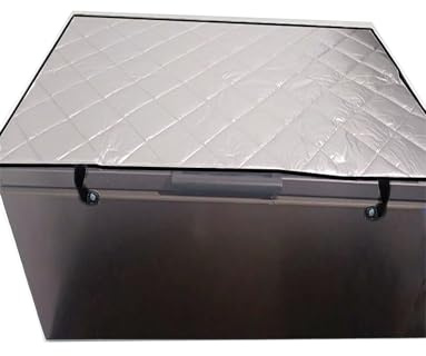 TDCHNDRO Cold Storage Cabinets And Display Units Refrigerator Cover Sunshade Protector，Freezer Insulation Sun Shield For Outdoor(Blue,60x145 Cm/23.6x57.1in)(Silver,50x70 cm/19.7x27.6in)