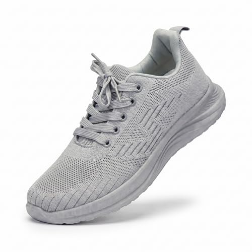 CLEIKES Scarpe Sportive Uomo Sneakers in Maglia Traspirante Leggere con Suola Ondulata Ammortizzante e Antiscivolo Ideali per Corsa Palestra Camminata e Uso Quotidiano MFK260146IT