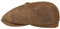 Stetson Burney Leder Hatteras Herren Leder – Hochwertige Ledermütze mit robustem Baumwollfutter – Achtteilige Newsboy Cap – Moderne Schirmmütze – Sommer/Winter braun S (54-55 cm)