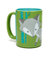 Foxy Coffee Mug Green by Kitsch'n Glam