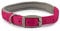 Ancol Viva Padded Soft Touch Dog Collar with Satin Buckle - Pink - Adjustable Weatherproof Comfortable Pet Neckband - 45-54cm Size 6