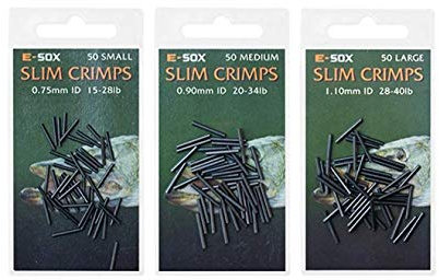 E-Sox Slim Crimps: 20-34lb