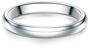Trilani Herren-Ring Verlobungsring Sterling Silber 925 - Männer-Ehering für Verlobung oder Hochzeit