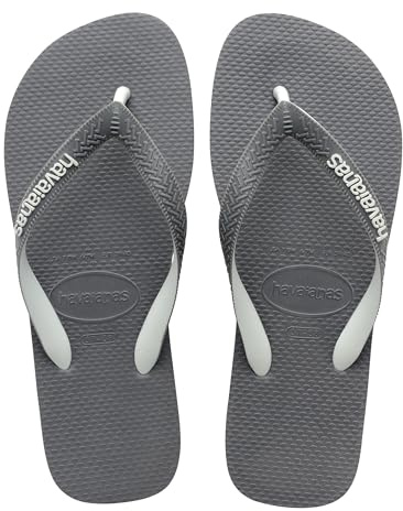 Havaianas Top Mix Unisex Adulto Chanclas Gris Acero 45/46 EU