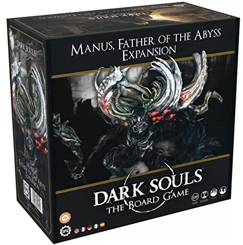 Steamforged Games | Dark Souls: The Board Game | Manus, Father of The Abyss Expansion | for 1 to 3 Players Ages 14+ | Game in English