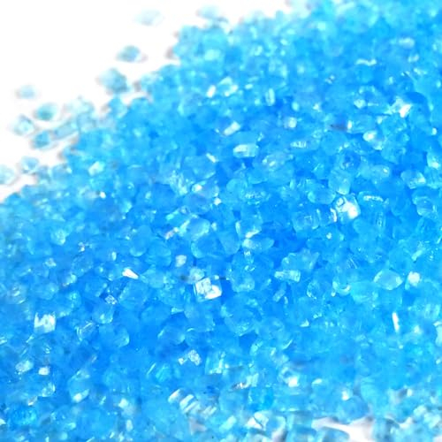 Streuselheld Kristallblau 40g Streusel zum Dekorieren und Verzieren von Gebäck aller Art wie Torten Kuchen Keksen Zuckerstreusel