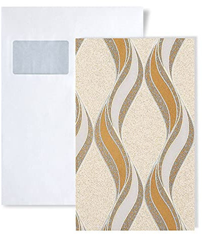 1 MUSTERSTÜCK S-1025-11 EDEM VERSAILLES Grafische Tapete | Tapeten MUSTER in ca. DIN A4 Größe