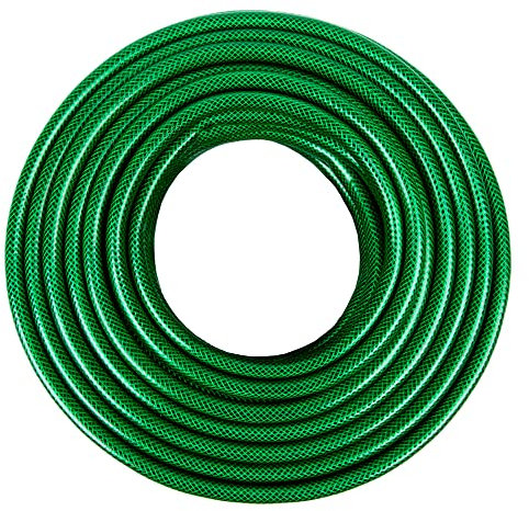 ZENO Garden Hose Pipe | Reinforced Hosepipe | Premium 3 Solid Layer Construction | Suitable for All Garden Needs | Great for Cleaning Cars Or Patios (20 Metres)