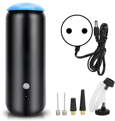 Bomba de Vacío Eléctrica, Bomba de Aire Portátil Máquina Selladora Al Vacío de Mano Recargable por USB,para el hogar, Viajes, Alimentos, Almacenamiento de conservación, 100‑240 V(UE)