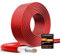 Oududianzi 40m Solar Cable 4mm2, Cable de Extensión para Panel Solar, Cable PV, Cable Placa Solar, Cable Fotovoltaico, Cable de Extensión Solar Para Paneles Solares Sistemas (40m Rojo)