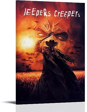 ELedvb Jeepers Creepers Tapetenkunst, Leinwand, Poster, dekoratives Gemälde, Leinwand-Wandposter und Kunstdruck, modernes Familienschlafzimmer-Dekor-Poster, 20 x 30 cm