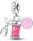 MULA 925 Sterling Silver Charms for Bracelets and Necklaces Airplane Passport Dangle Pendants Beads Butterfly Dragonfly Charms Jewelry for Women