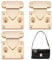 WADORN 3 Set Drehverschluss Für Geldbörsen Aus Metall, Messager Taschenverschluss, Verschluss, Ersatzkupplungen, Verschlussklammern, Clip Für Aktentasche, Handtasche, Geldbörse, Hardware-Zubehör