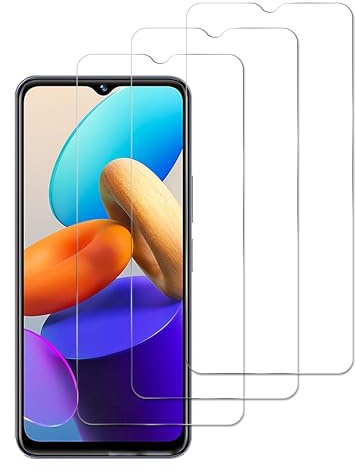 [3 Piezas]Protector de Pantalla Compatible con VIVO Y22s,Cristal Templado Película Vidrio Templado 9H Alta Definicion Glass Screen Protector