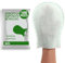 GM 100 PEZZI - Manopole Saponate Monouso di Altissima Qualità (75 gr/mq) con Soffice Spugna, Delicatamente Profumate, Senza Risciacquo, Manopola Presaponata, Guanto per Pulizia Anziani