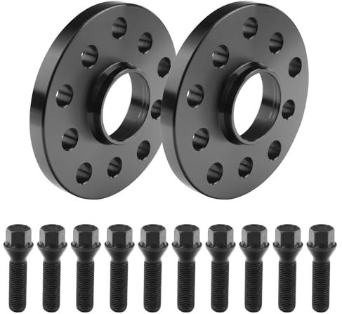 SCC Spurverbreiterungen Spurplatten 2x15mm 5x112-5x- 12169W-ABE-6 kompatibel mit BMW X3 X4