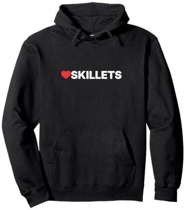 Love Skillets - Heart Pullover Hoodie