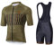 UGLY FROG Abbigliamento Ciclismo Uomo, Magliette Ciclismo Maniche Corte con Salopette Ciclismo Asciugatura Rapida per MTB Ciclista