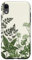iPhone XR Green Floral Sage Garden Leaves Case