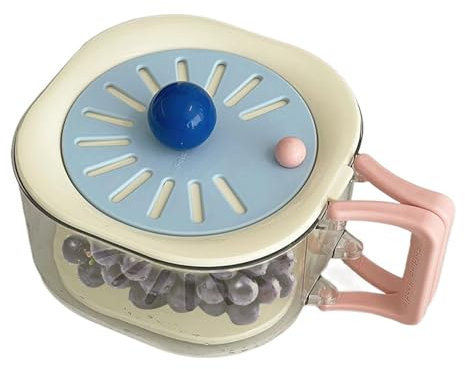 Colino Per Frutta - Scodella Per Lavare Verdure | Soluzione 2 In 1 Con Manico Pie