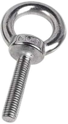 1 stücke M18 Hebe Ring Schrauben Verlängerung Runde Ringe Kopf Schrauben Heavy Duty Rotierenden Schraube 304 Edelstahl Gewinde Kno(M18x50mm)