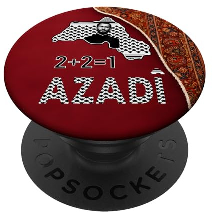 Azadî in Kurdisch, Bakur, Rojava, Rojhilat, Azadi Kurdistan PopSockets Klebender PopGrip