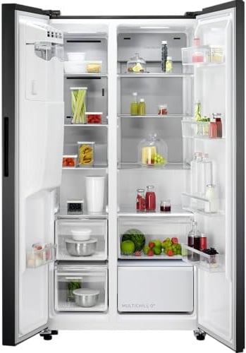 AEG 9000 MultiChill 0° / Side by Side Kühlschrank / 1770 mm / 572 L/NoFrost ORX9V351DB Black VCM