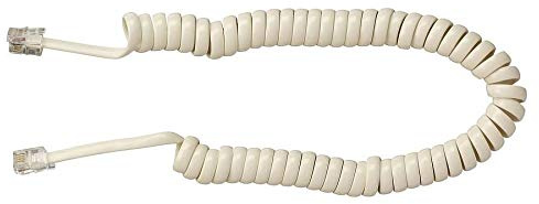 Gira 141701 Hörerkabel Türkommunikation System 55, cremeweiß