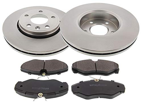 Mapco 47762 Bremsensatz Bremsscheiben mit Bremsbelägen | 47762 passend für Primastar Vivar