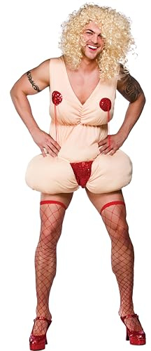 Wicked Costumes Adult Burlesque Betty Fancy Dress Costume – Vintage Cabaret Showgirl Outfit for Hen Nights, Fancy Dress Parties, Halloween & Retro Theme Events - One Size