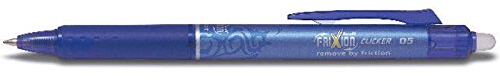 PILOT PEN Tintenroller Frixion Ball Clicker blau 0,5mm