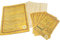 Egyptian Papyrus blank paper set of 25 Sheets for Art Projects scrapbooking album refill scrolls and teaching ancient hieroglyphic history 6x8 Inch (15x20 cm)