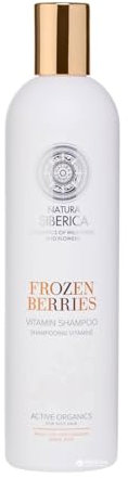 Natura Siberica Copenhagen Vitamin Shampoo Frozen Berries - Tiefenreinigendes Shampoo für fettiges Haar - Mit Moltebeeren & Cranberry - 400 ml