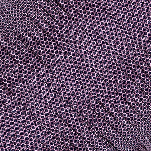 West Coast Paracord Multi Color Nylon Military Paracord 550 Type III 7 Strand Utility Cord Rope - 100 Foot Hanks (Rose Pink with Midnight Blue Diamonds)