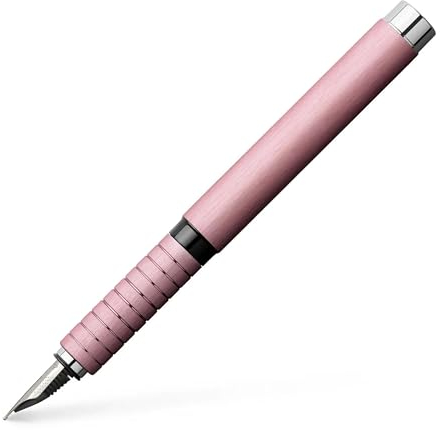 FABER-CASTELL 148423 - Füller Essentio, Feder B, Aluminium Rose