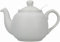 London Pottery Farmhouse Small Teapot with Infuser in Gift Box, Ceramic, Nordic Grey, 2 Cup (600 ml)