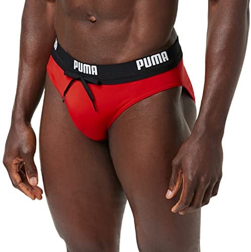 PUMA Men's Brief, Red, XL
